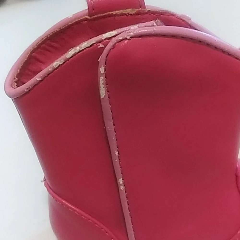 Ciro Pink Girls Cowboy Boots Size 3